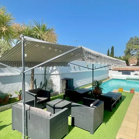 Belle Avec Piscine Et Patio Proche Montpellier