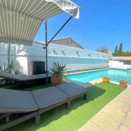 Belle Avec Piscine Et Patio Proche Montpellier